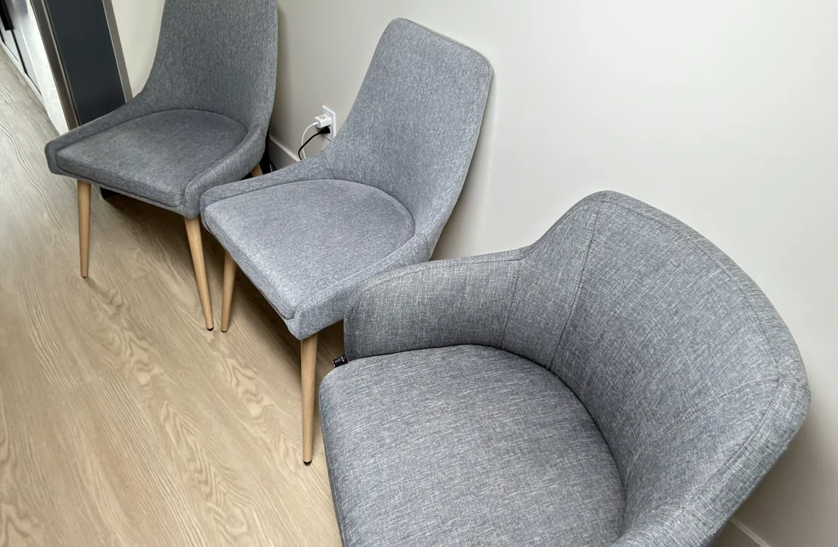 Chair after cleaning